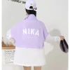 Large-sized English solid-color sun-protective clothing for women, 2022 sun-protective clothing for women, student uniform, Korean style, thin and loose mesh red jacket Application Scenario